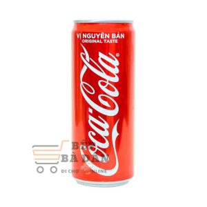 Nước ngọt có ga Coca Cola lon