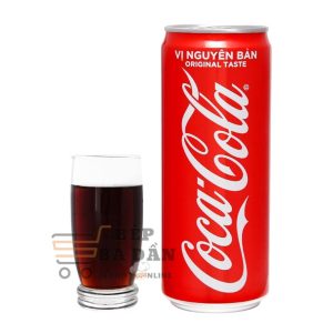 Nước ngọt có ga Coca Cola lon